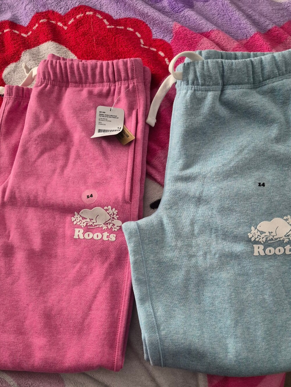 Girls Roots Joggers - Picture 2 of 3